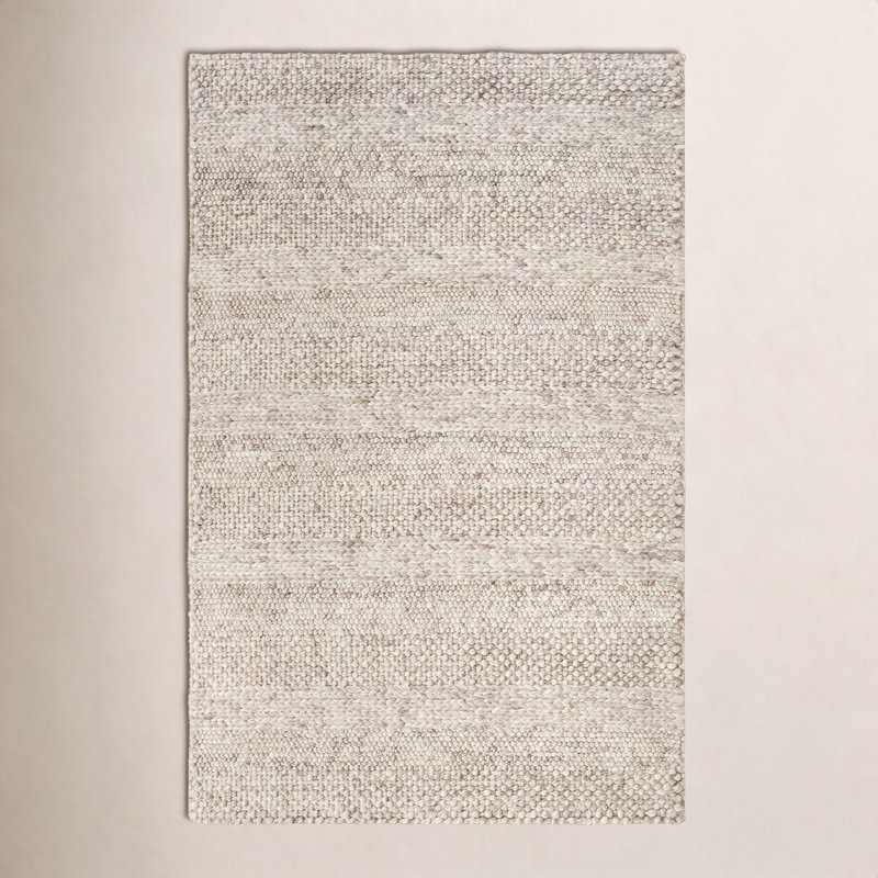 Amarilla Rectangle Wool Area Rug, Rectangle 5' x 7'6"