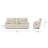 Malibu Upholstered Sofa