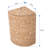 Hand-Woven Seagrass Laundry Hamper