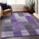 Premium Machine Washable Prisco Purple Rug