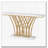 Faux Marble Entryway Table  Console Table