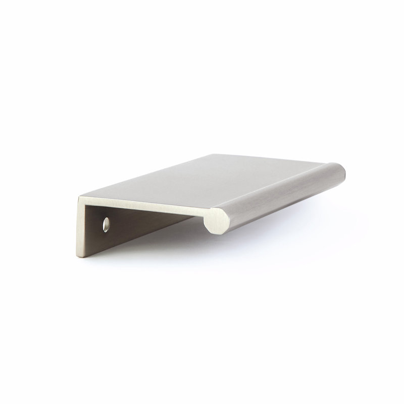Baker Finger Pull, Brushed Nickel