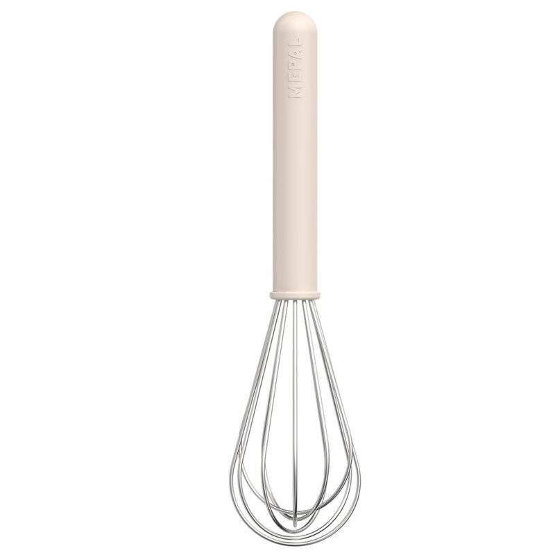 Mepal Stainless Steel Whisk Chef It 25cm - Chalk, 25cm L, Orange