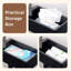 Porte-papier hygiénique 4-en-1 avec tablette de rangement rotative à 360 °, organisateur de rouleau de papier hygiénique sur pied et distributeur de lingettes pour le décor de la salle de bain-545162266
