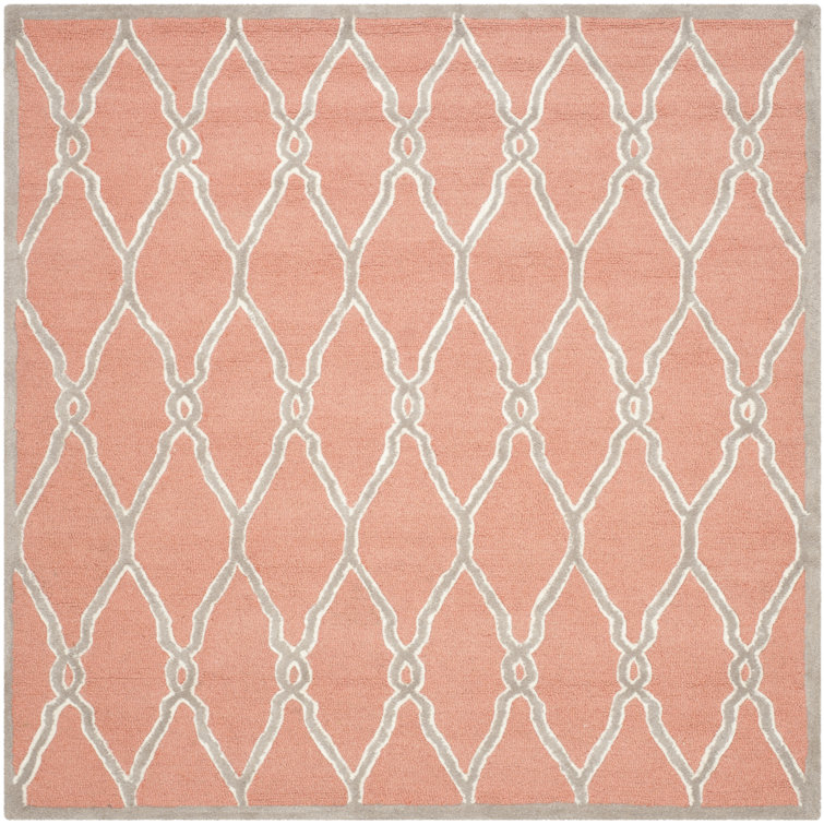 Cannen Hand Tufted Wool Geometric Rug