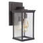 Lanterne murale d'extérieur en bronze huilé 3 lumières Huberman-1449284812
