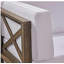 BRAVA X-BACK LOVESEAT, WHITE