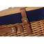 Wicker Gift or Storage Hamper with Lining