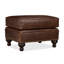 Repose-pieds en cuir véritable Hampton-73336700