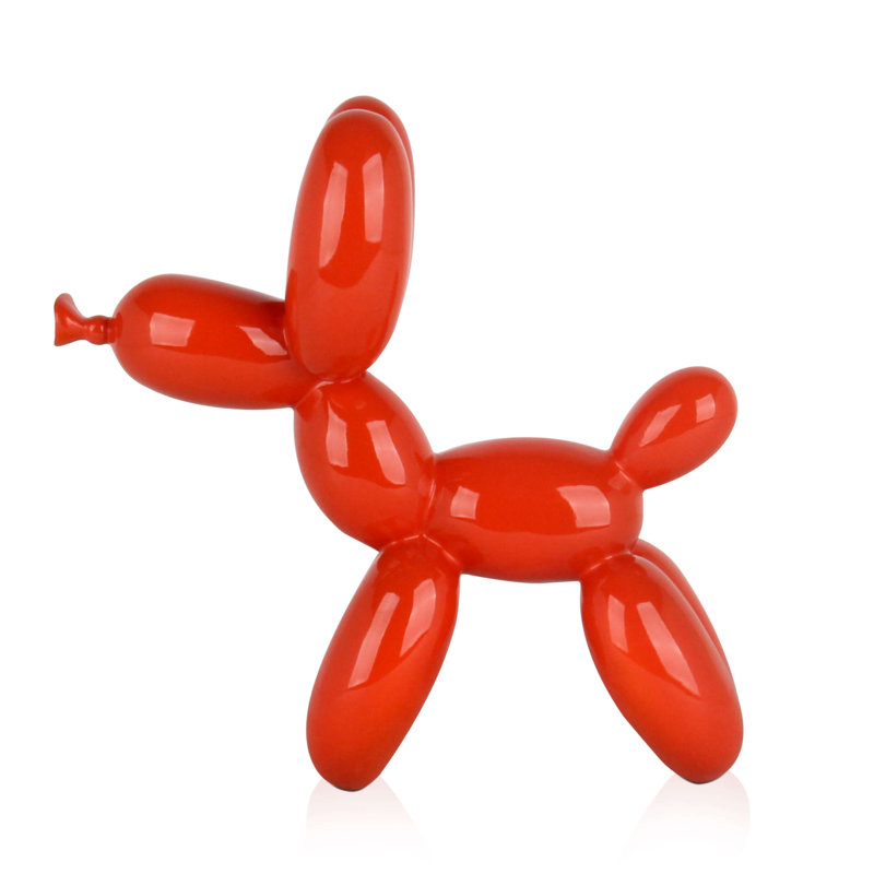 Aagje Animals Figurines & Sculptures, Orange, 27cm H x 26cm W x 9.5cm D
