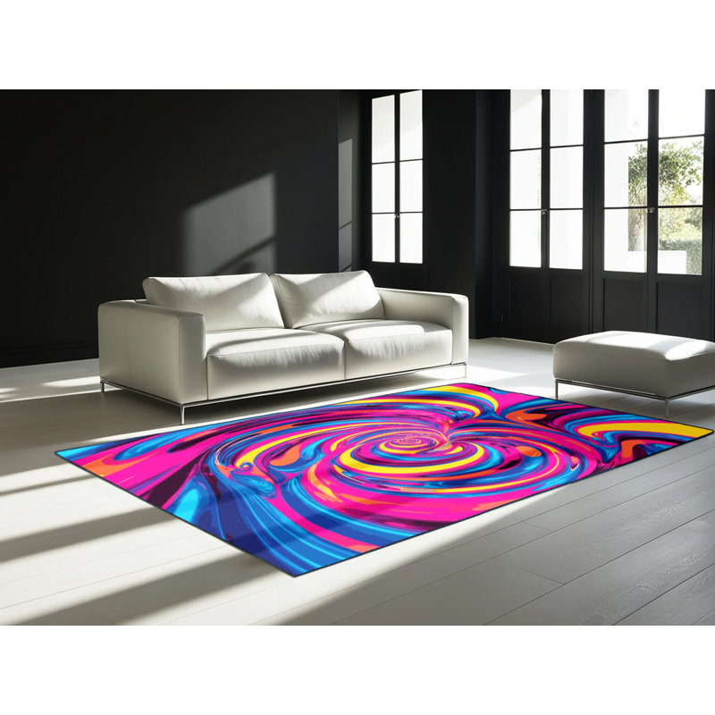 Prism Aurora Rug, Square 6'