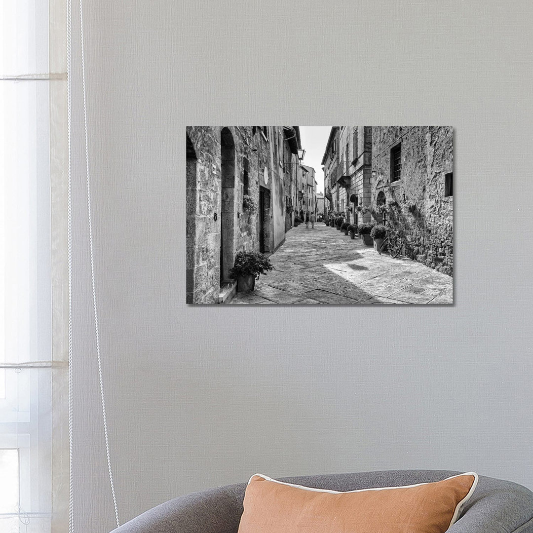 Pienza In Tuscany - Italy by Mikolaj Gospodarek - Wrapped Canvas Print