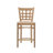 Arzella Fully Assembled Commercial Grade Natural Solid Beech Wood Counter Stool (Set of 2)-1323432732