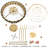 Dimmable Tiered Chandelier with Crystal Accents-377913138-377913140-377913141