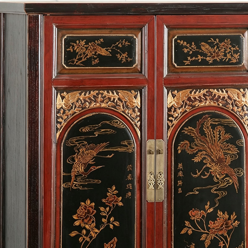 Nouvelle bibliothèque rétro de style chinois