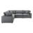 Modway Commix Down Filled Overstuffed Vegan Leather 5-Piece Sectional Sofa-5354786