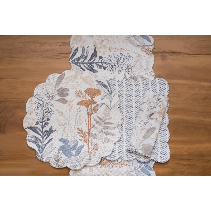 Ravil No Pattern Cotton Table Runner
