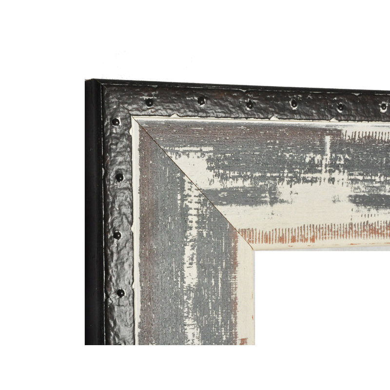 Ensemble de Miroir mural moderne et contemporain délavé 4 pièces