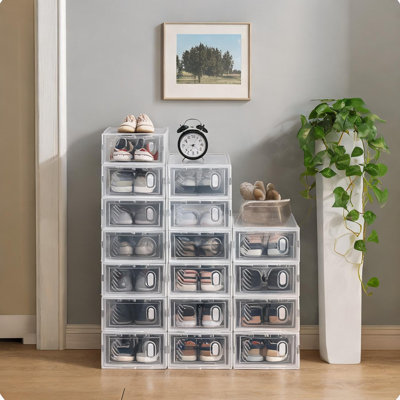 12 Pair Shoe Storage Box