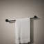 Elate Wall Mounted Round Towel Bar, Metal Wall-Mounted Towel Holder-554175753-644247450