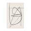 «Boline ligne beige sur toile» par Oju Design-95450698