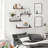 4-Piece Paulownia Wood Floating Shelves Wall Mount Bracket Shelf-1799773037-1799773046