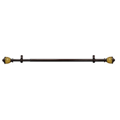 Ellzey Adjustable Single Curtain Rod