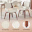Fauteuils pivotants rembourrés en similicuir Aura-2073991967