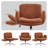 Cross-Legged Home Office Chair with Dynamic Airbag Back Support, Flip-Up Armrests-1327270907