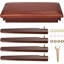 Banc de piano avec dessus en cuir avec rangement, 29,5 po x 13,8 po x 19 po-24370865