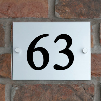Champy 15cm H Plastic House Number