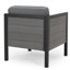 Fauteuil de patio extérieur avec coussins