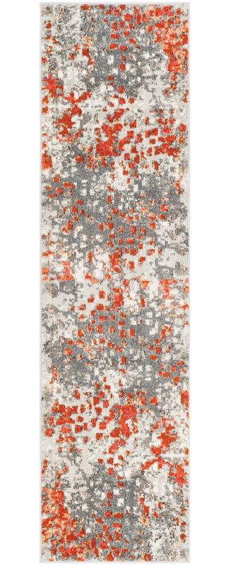 Rolling Hills Abstract Area Rug, Runner 66 x 183 cm