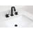 Lura Widespread Bathroom Faucet with Drain Assembly-37467329