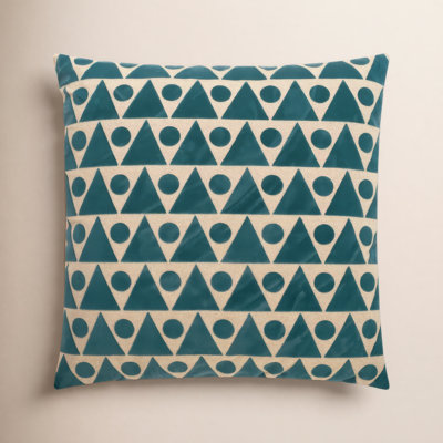 Kilo Geometric Throw Pillow