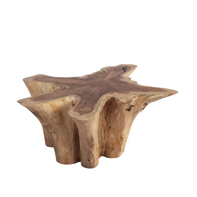 Table basse en teck naturel