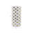 Stoneware Decorative Vase with Textured Raised Rectangular Stud Accents and Cylindrical Silhouette-753683562