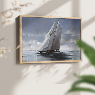 Nautical Series-CCXXXIX -Framed Print - Restickable