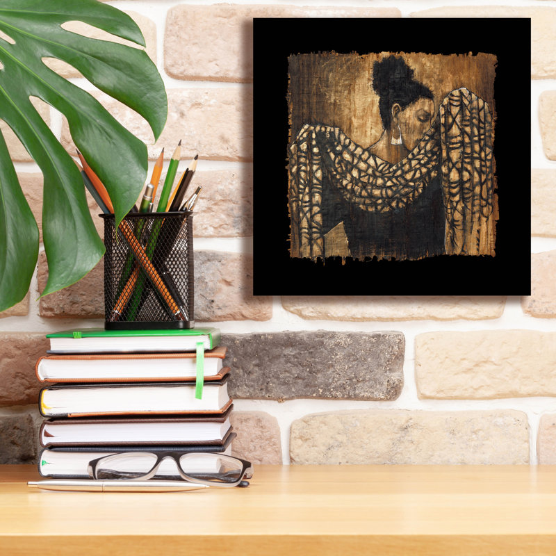 «In The Moment» par Monica Stewart, H 12 po x l 12 po x P 0,75 po