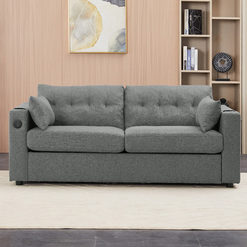 2 Seater Chenille Sofa