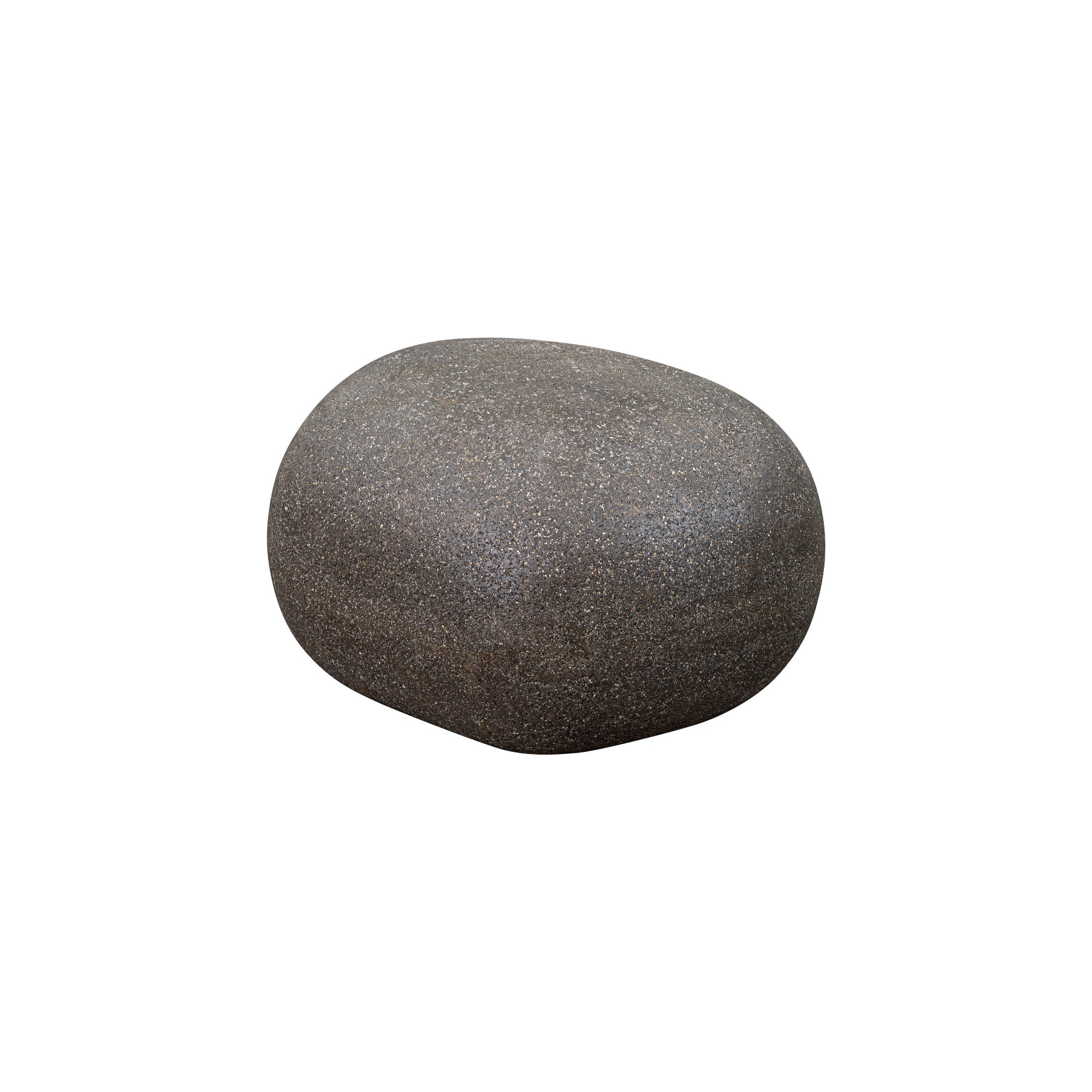 Lightweight Rock Garden Bench , 18" H x 24" W x 20" D, Brown Sand