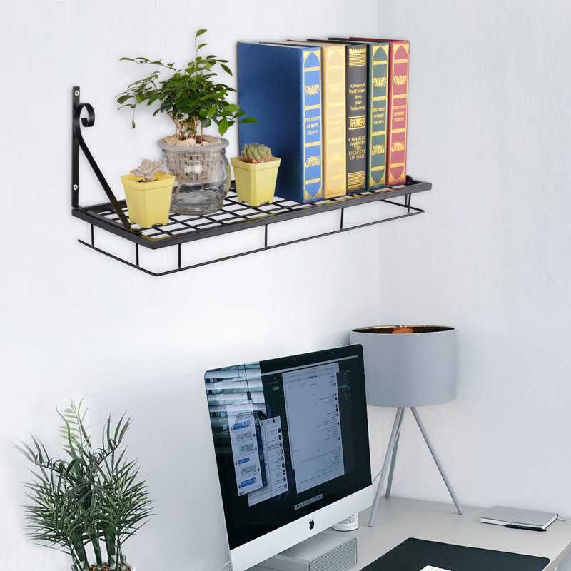 Metal Rectangle Wall Mounted Pot Rack
