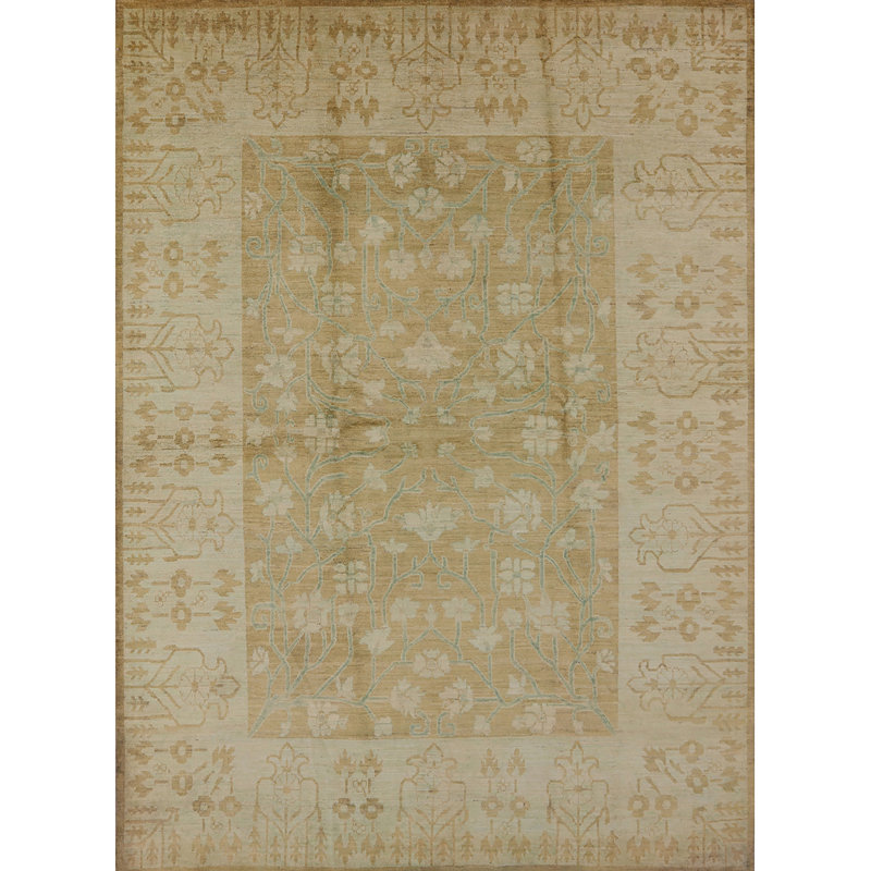 Tapis floral beige, Rectangle 2 pi x 3 pi