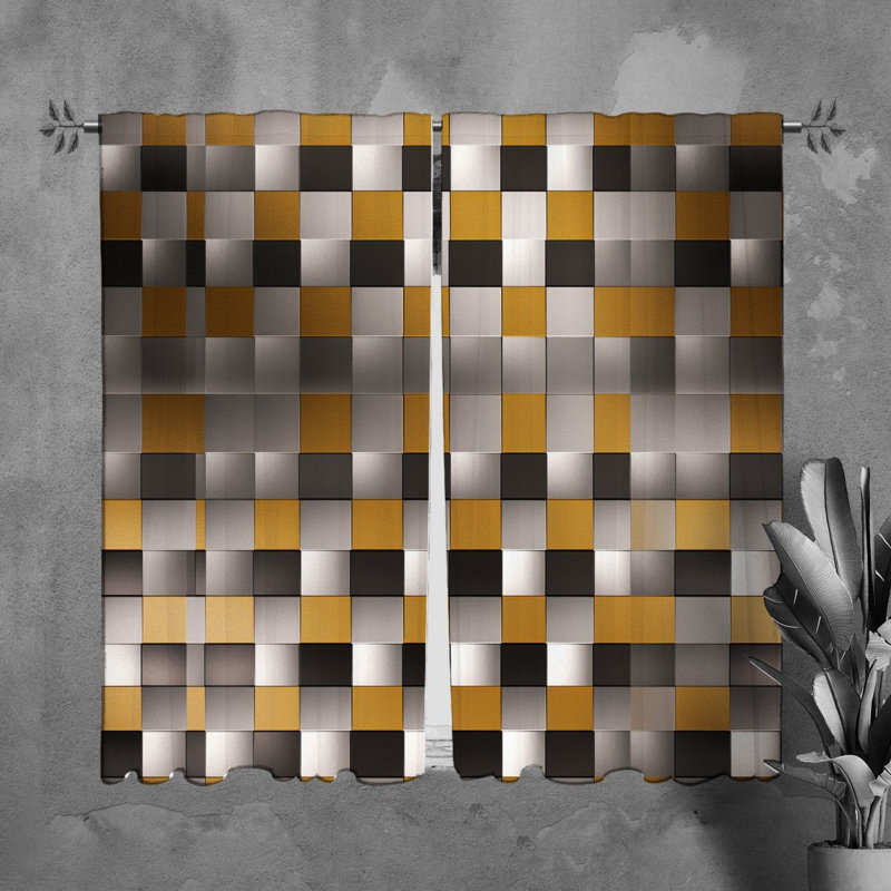 Mccaulay Room Darkening Curtain Pair, 40" W x 61" L