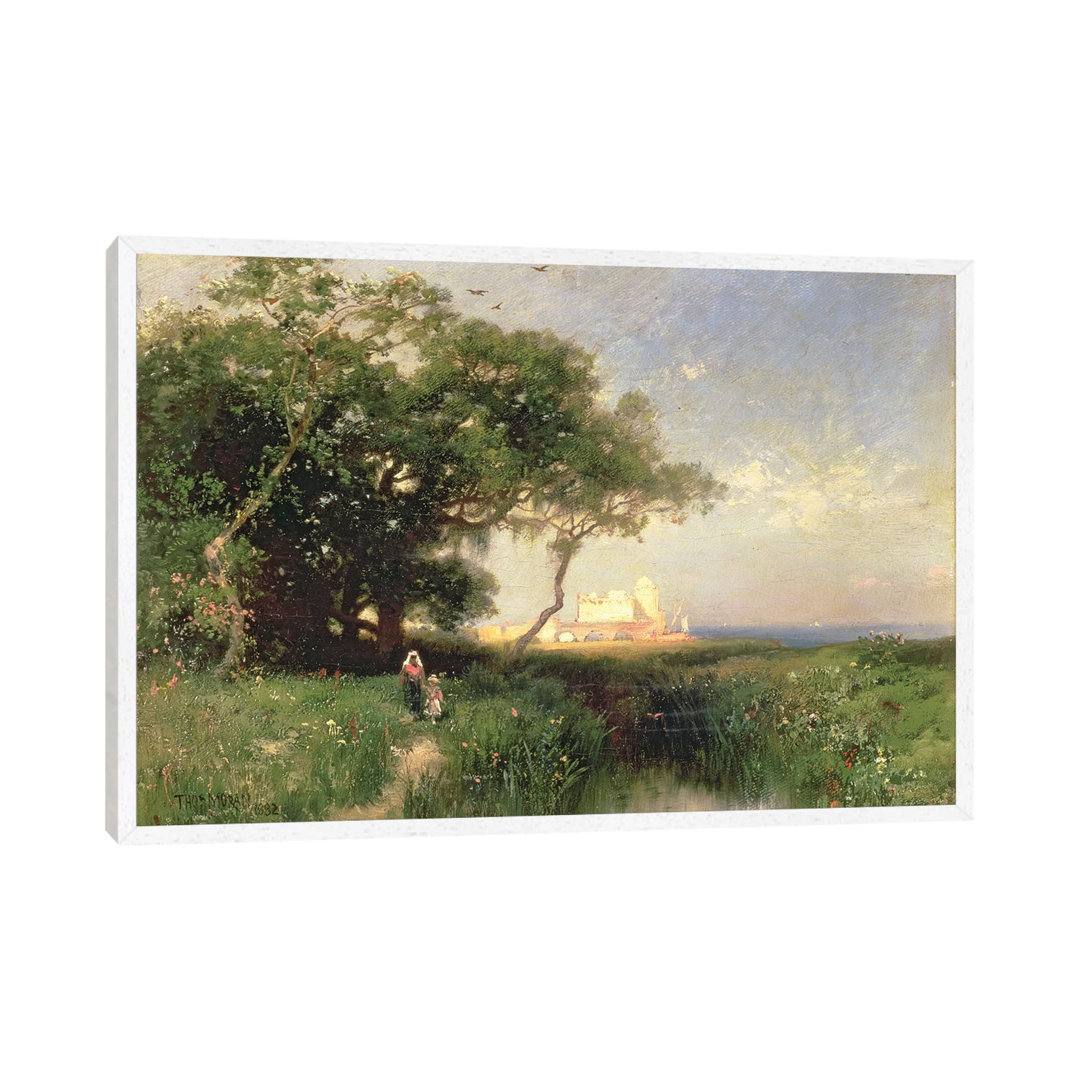 Die Küste von Florida, 1882 von Thomas Moran - Galerie- Giclée auf Leinwand