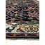 Tapis oriental en laine noué à la main bleu marine-143918990