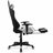 Inbox Zero Adjustable Reclining Faux Leather PC & Racing Game Chair with Footrest-1885298271