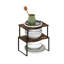 Ensemble de 2 tablettes de comptoir de cuisine extensibles et empilables Ravel, Anya