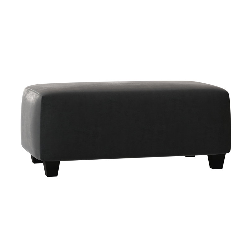 Jireth Upholstered Ottoman, Bulldozer Slate