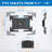 Mount-it Universal Tablet Wall Mount With Most 9.7" To 13" Tablets, Black